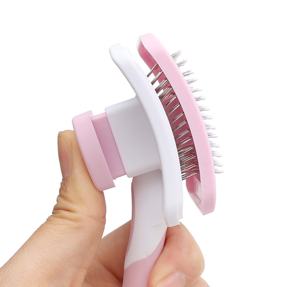 Self-Cleaning Pet Grooming Brush