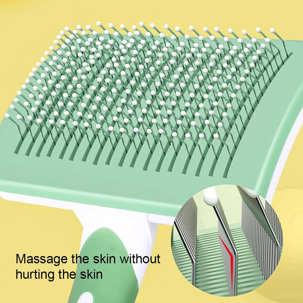 Self-Cleaning Pet Grooming Brush